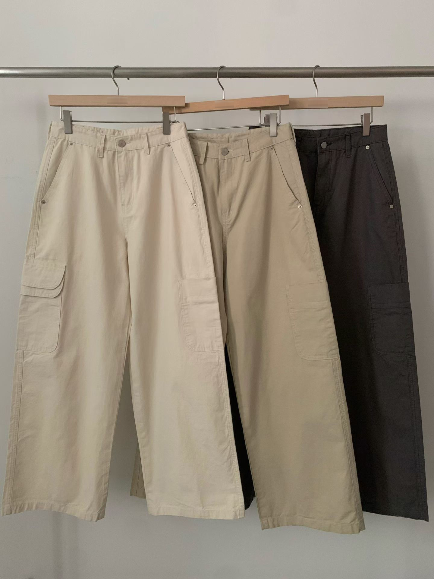 B62.造型單側大口袋休閒褲