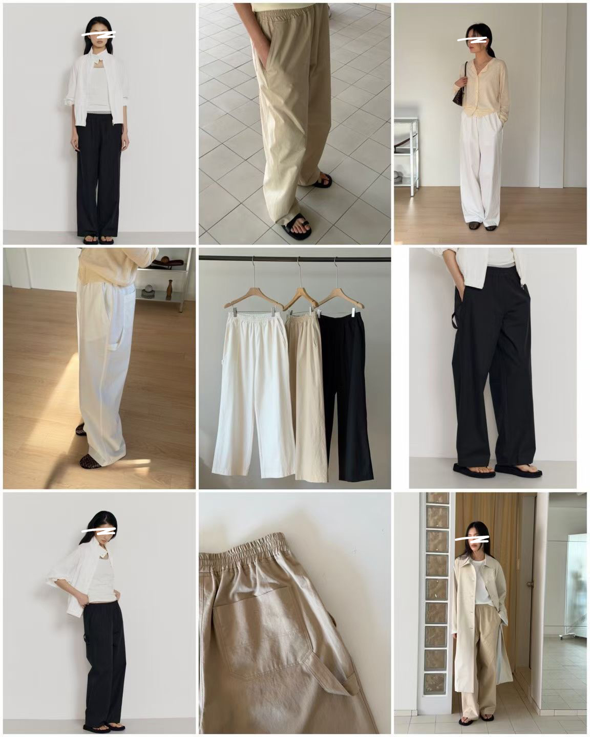 A59.瘦瘦歐膩輕鬆藏肉休閒褲