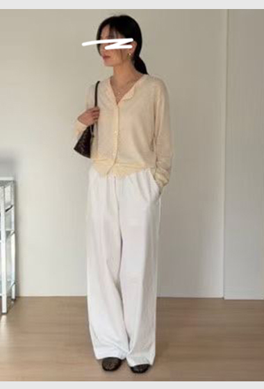 A59.瘦瘦歐膩輕鬆藏肉休閒褲