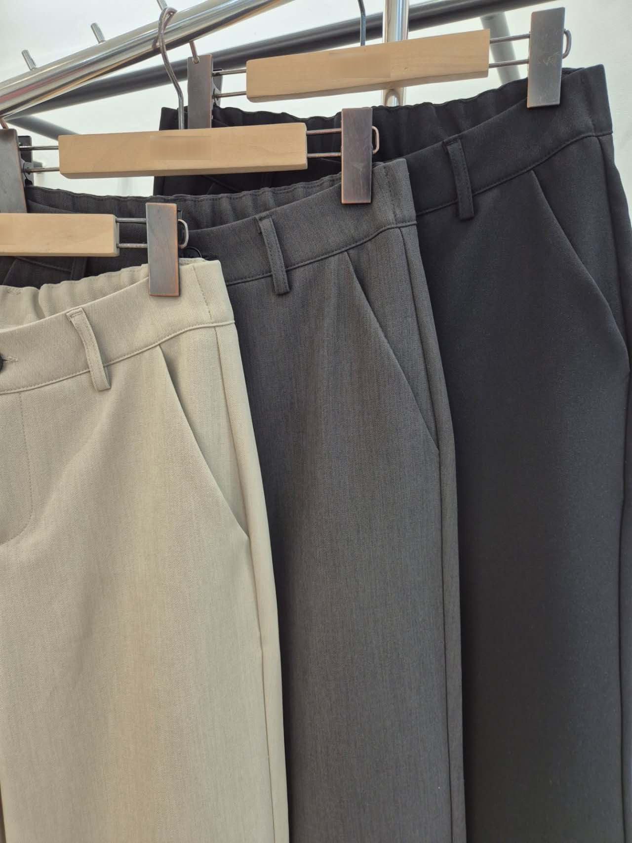 A54.水洗褲家超好穿休閒西裝褲