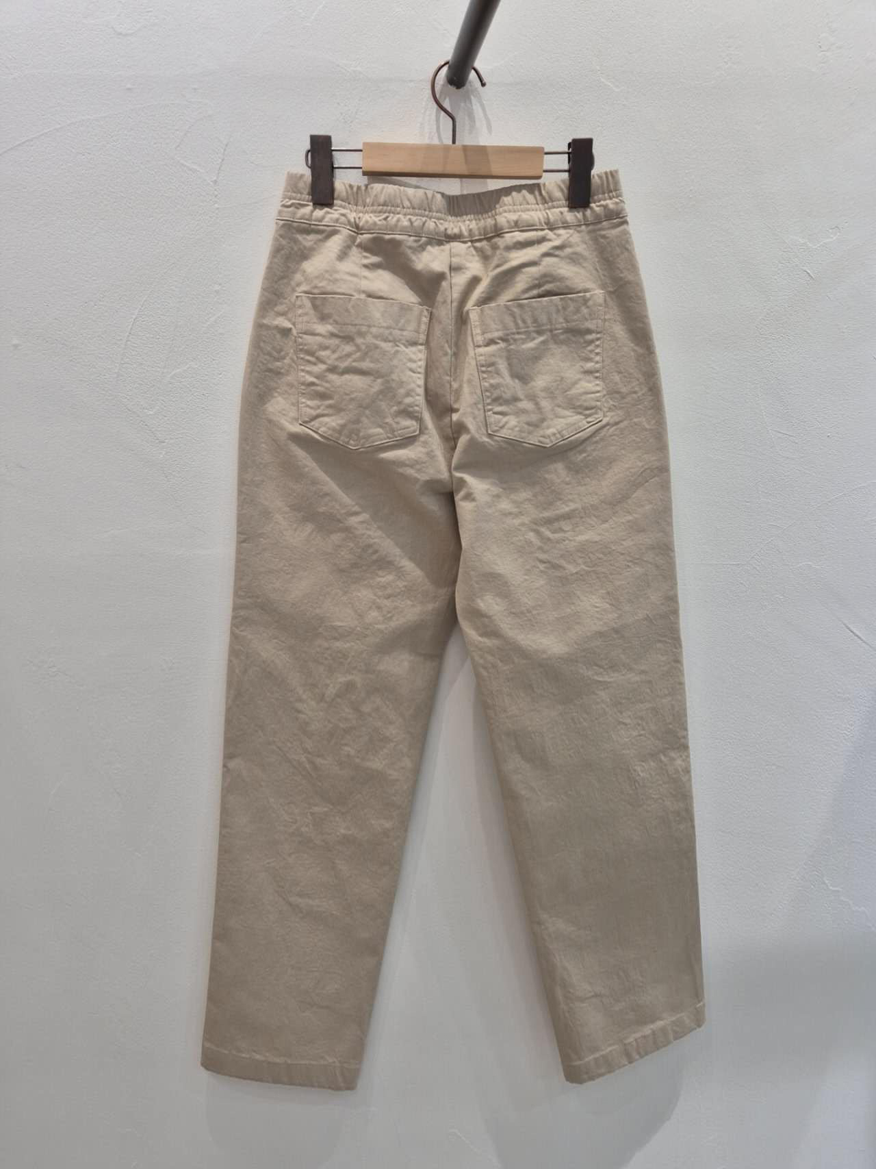 A56.水洗褲家雙圓弧口袋休閒褲