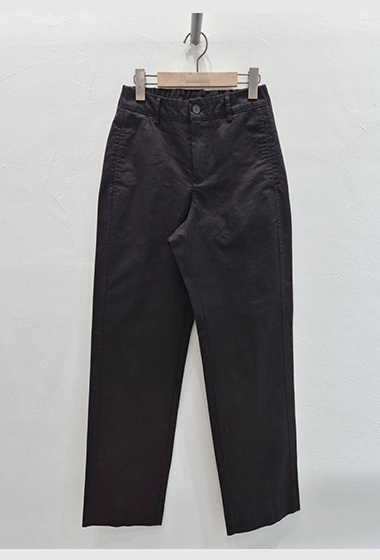 A55.水洗褲家後中心車線口袋休閒褲