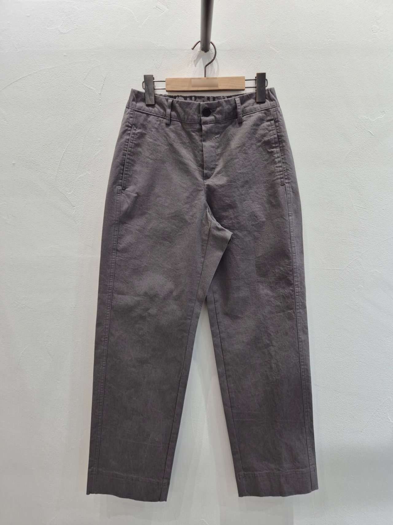 A55.水洗褲家後中心車線口袋休閒褲