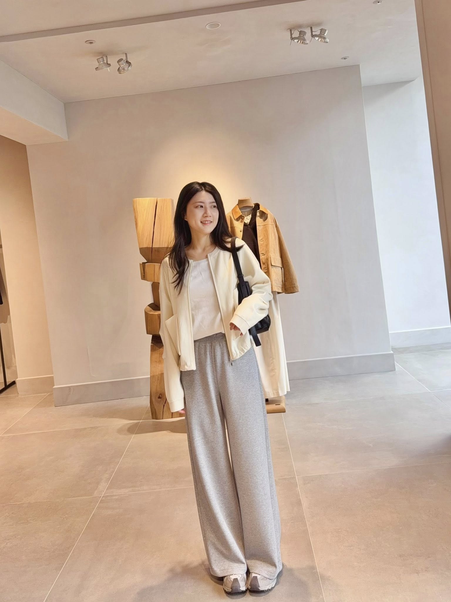 A18.休閒女孩闊腿落地長褲