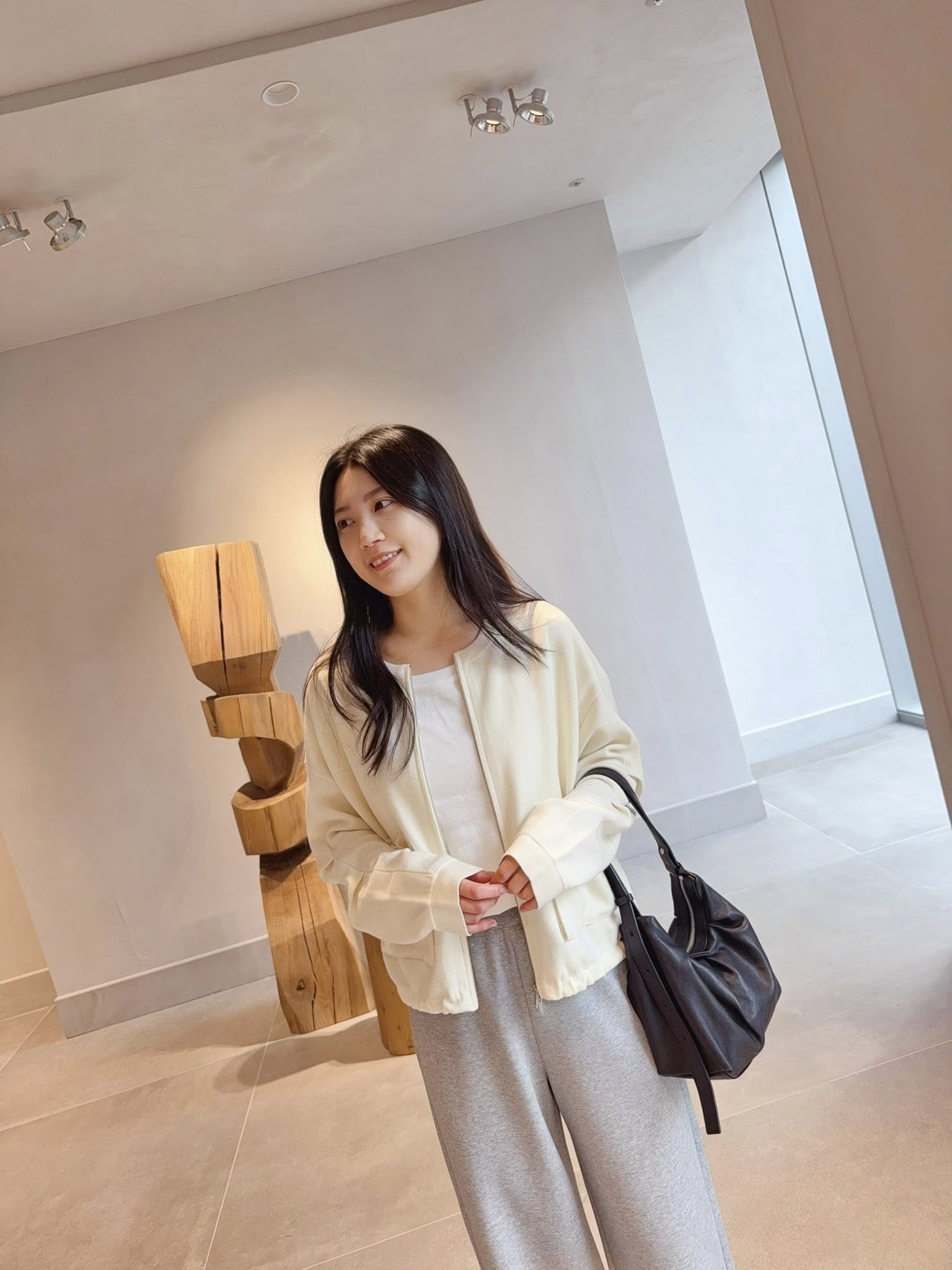 A18.休閒女孩闊腿落地長褲