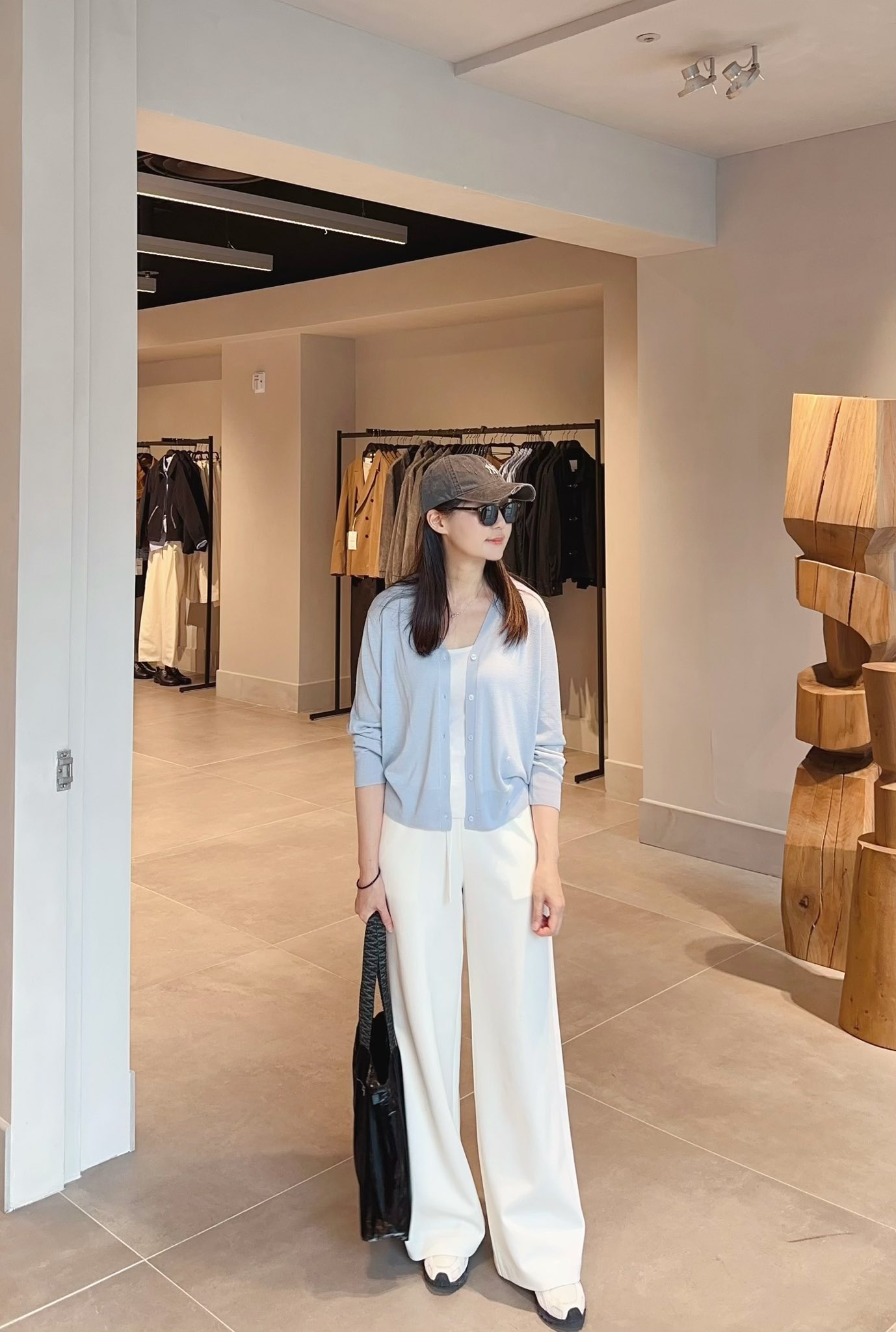 A18.休閒女孩闊腿落地長褲