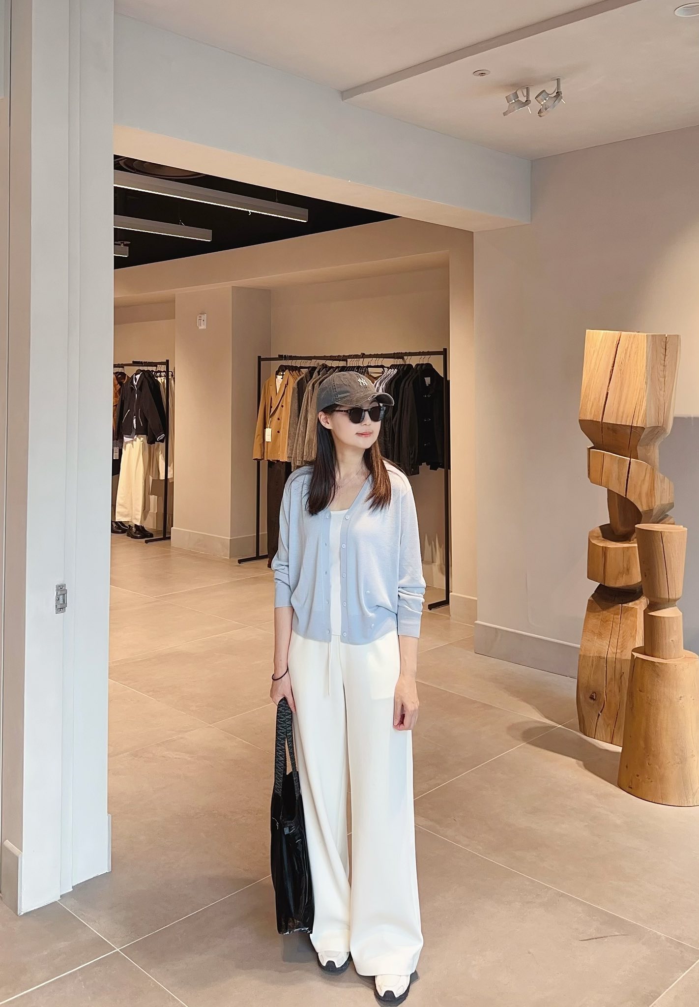 A18.休閒女孩闊腿落地長褲