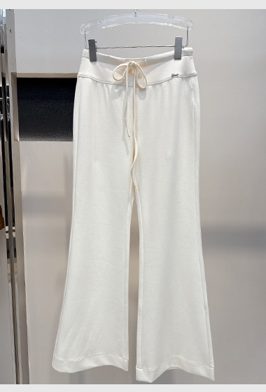 A02.女孩綁繩喇叭休閒長褲