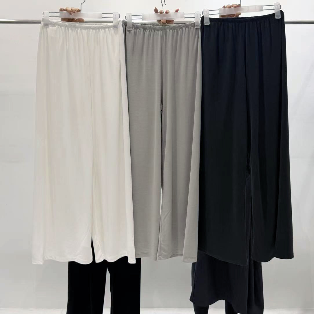 A42.質感家溫柔素雅長褲