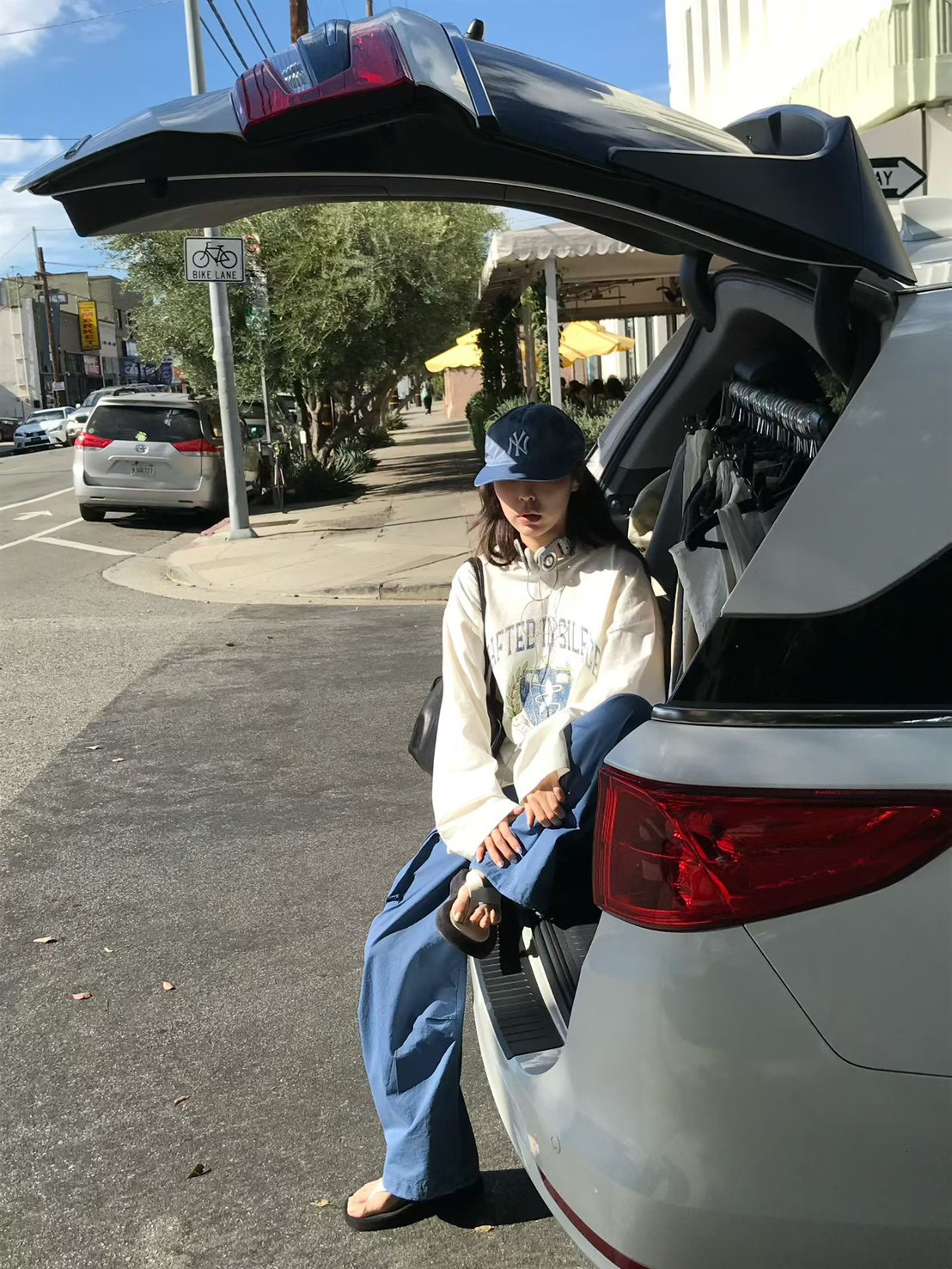 A89.小V家春日休閒工裝褲