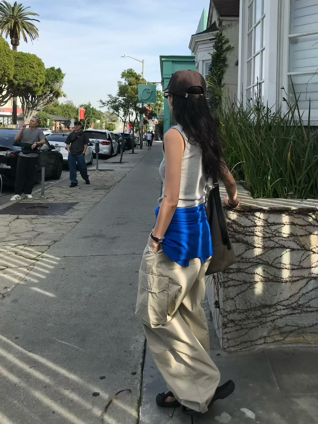 A89.小V家春日休閒工裝褲