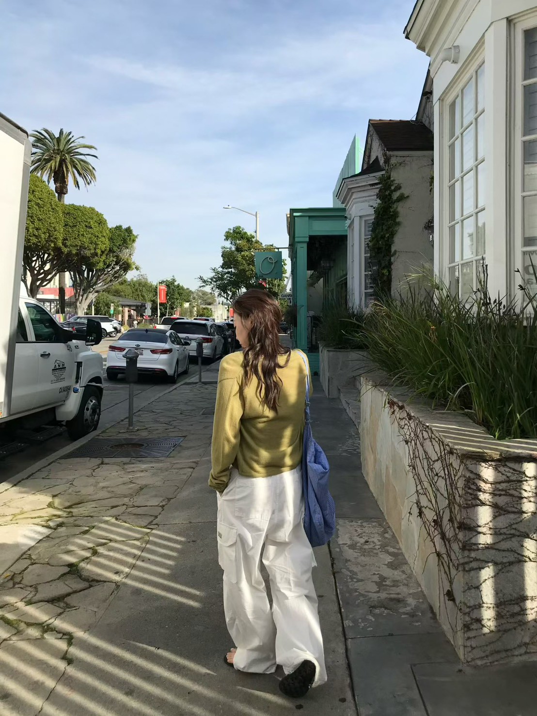 A89.小V家春日休閒工裝褲