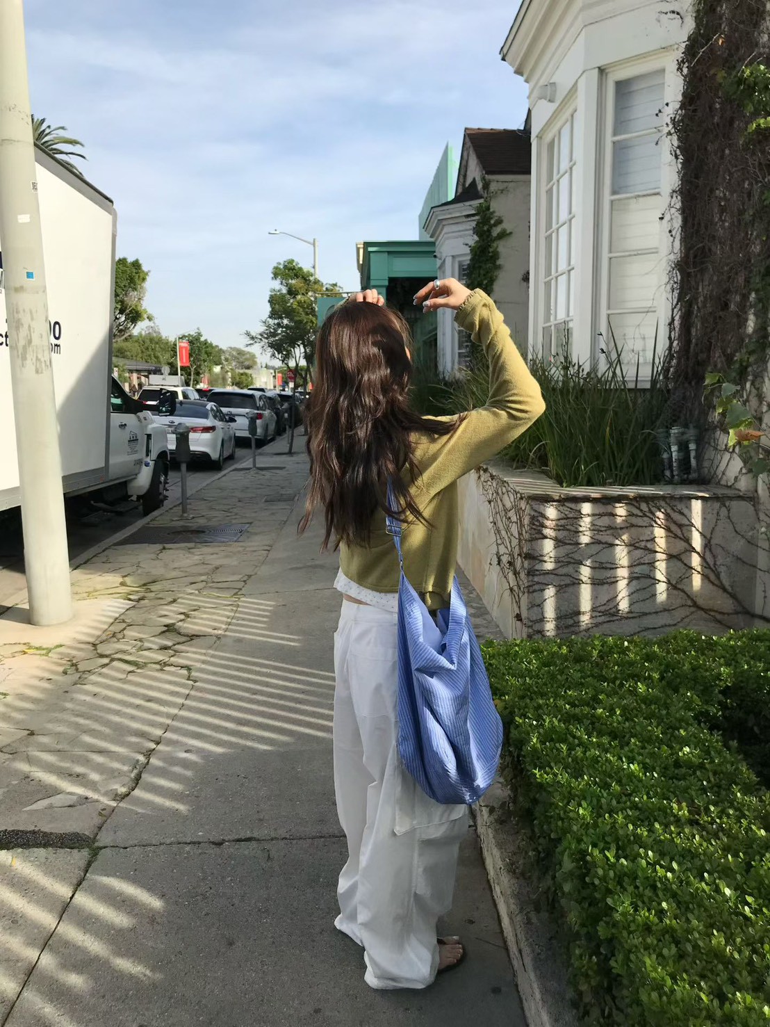 A89.小V家春日休閒工裝褲