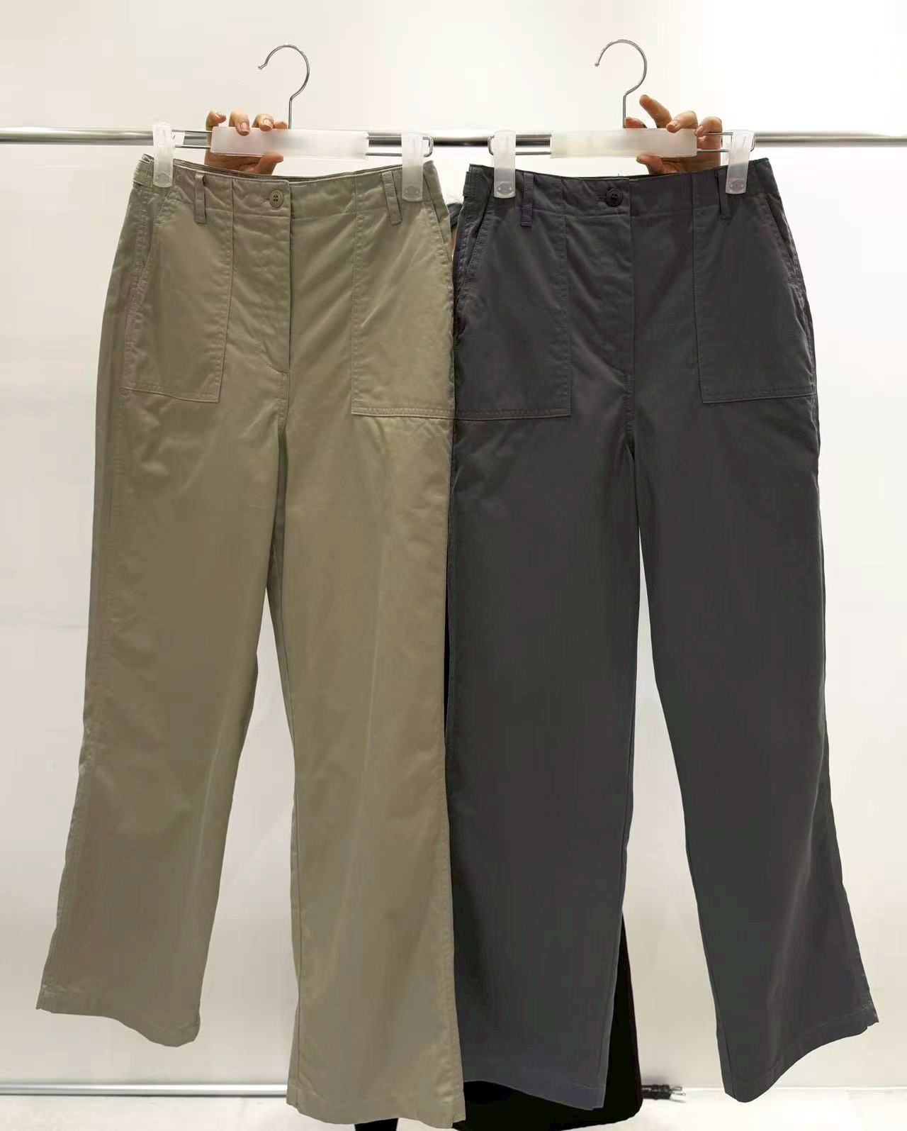 B02.質感家車線口袋休閒褲