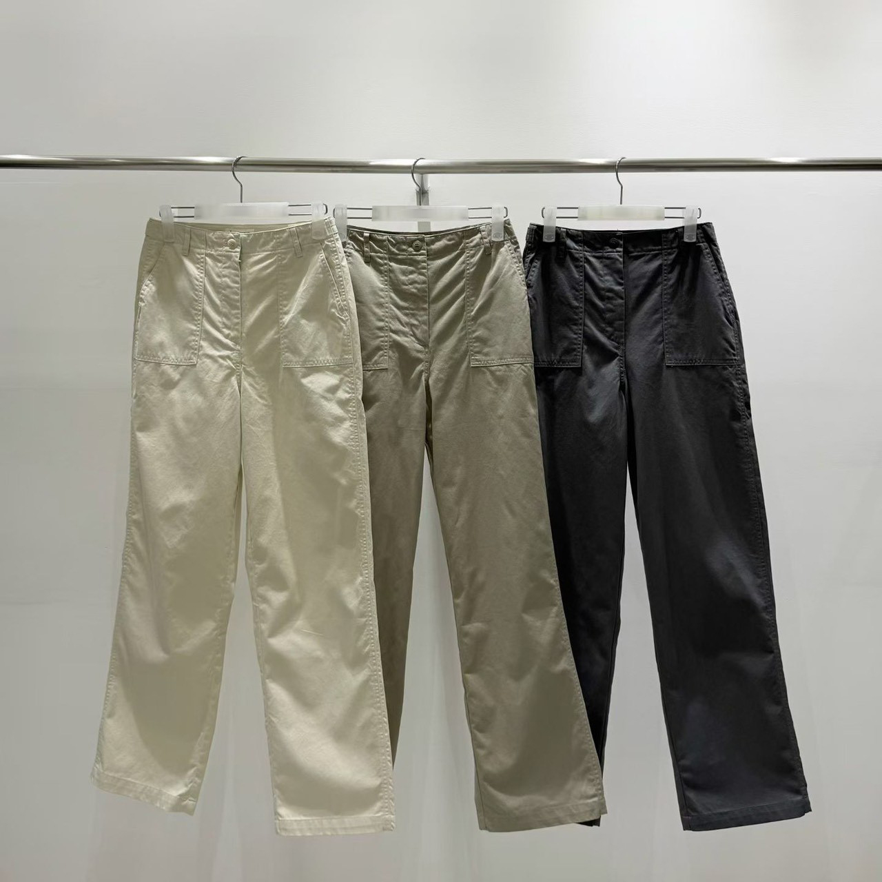 B02.質感家車線口袋休閒褲