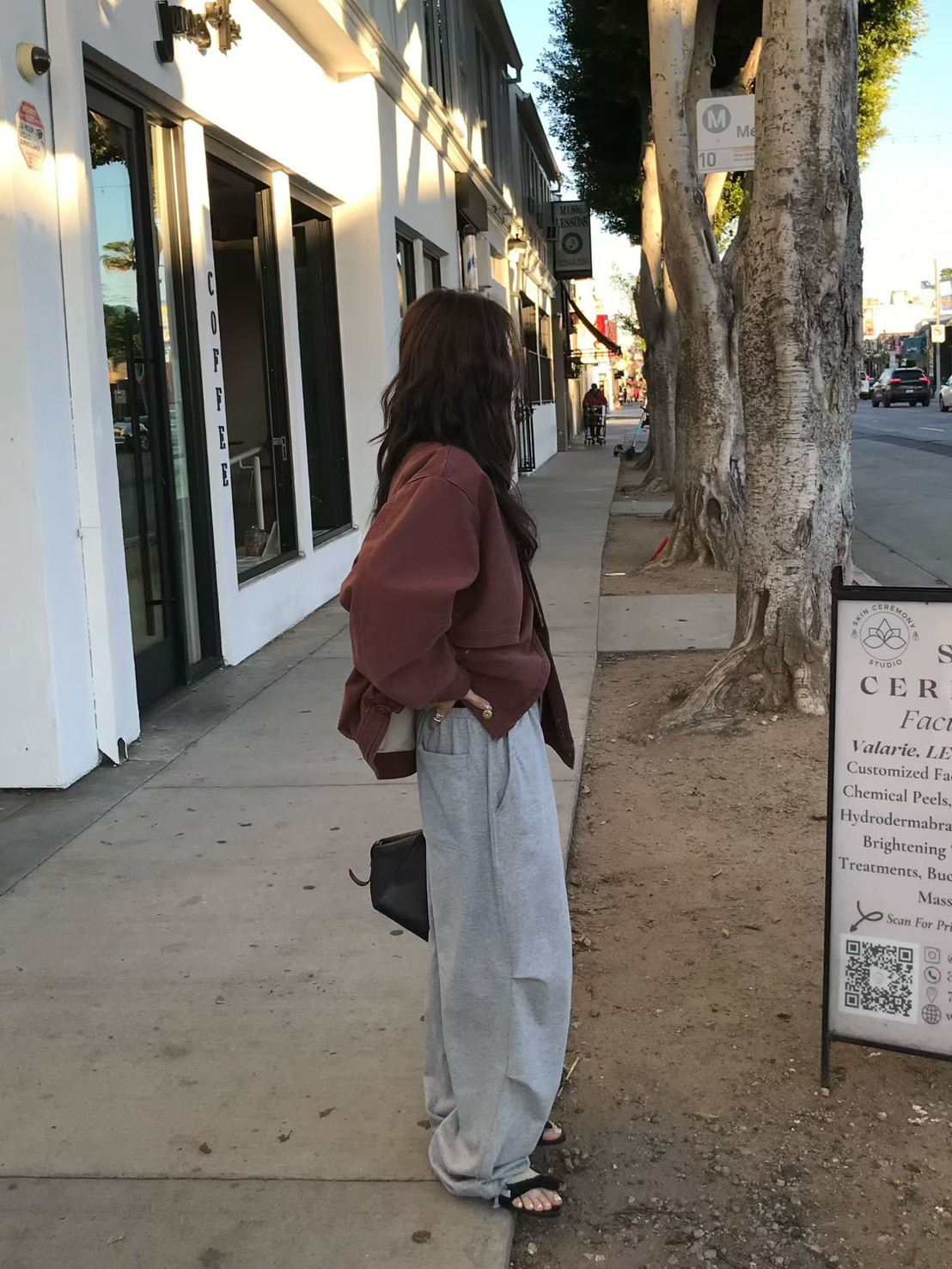 B56.小V家特殊抓褶休閒褲