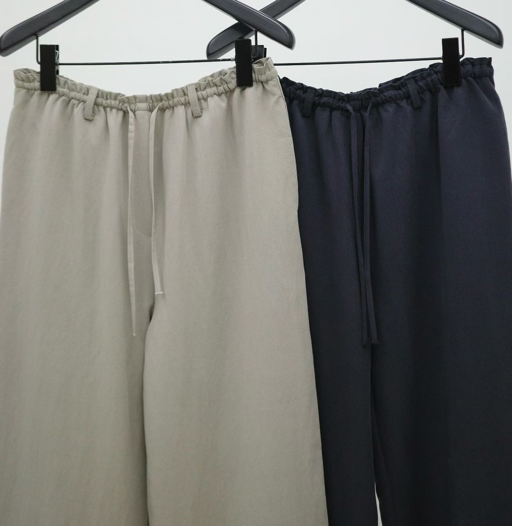 B97.纖瘦家天絲綁帶長褲