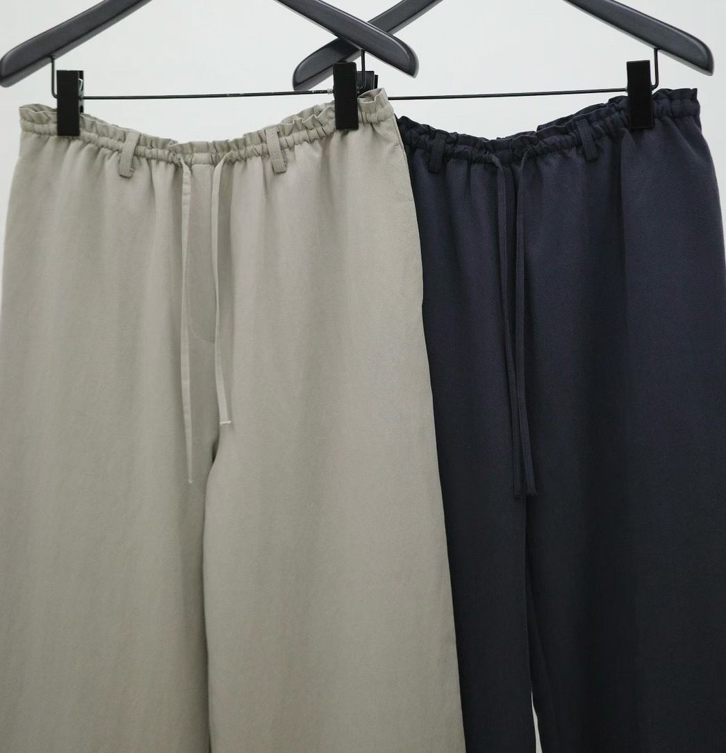 B97.纖瘦家天絲綁帶長褲