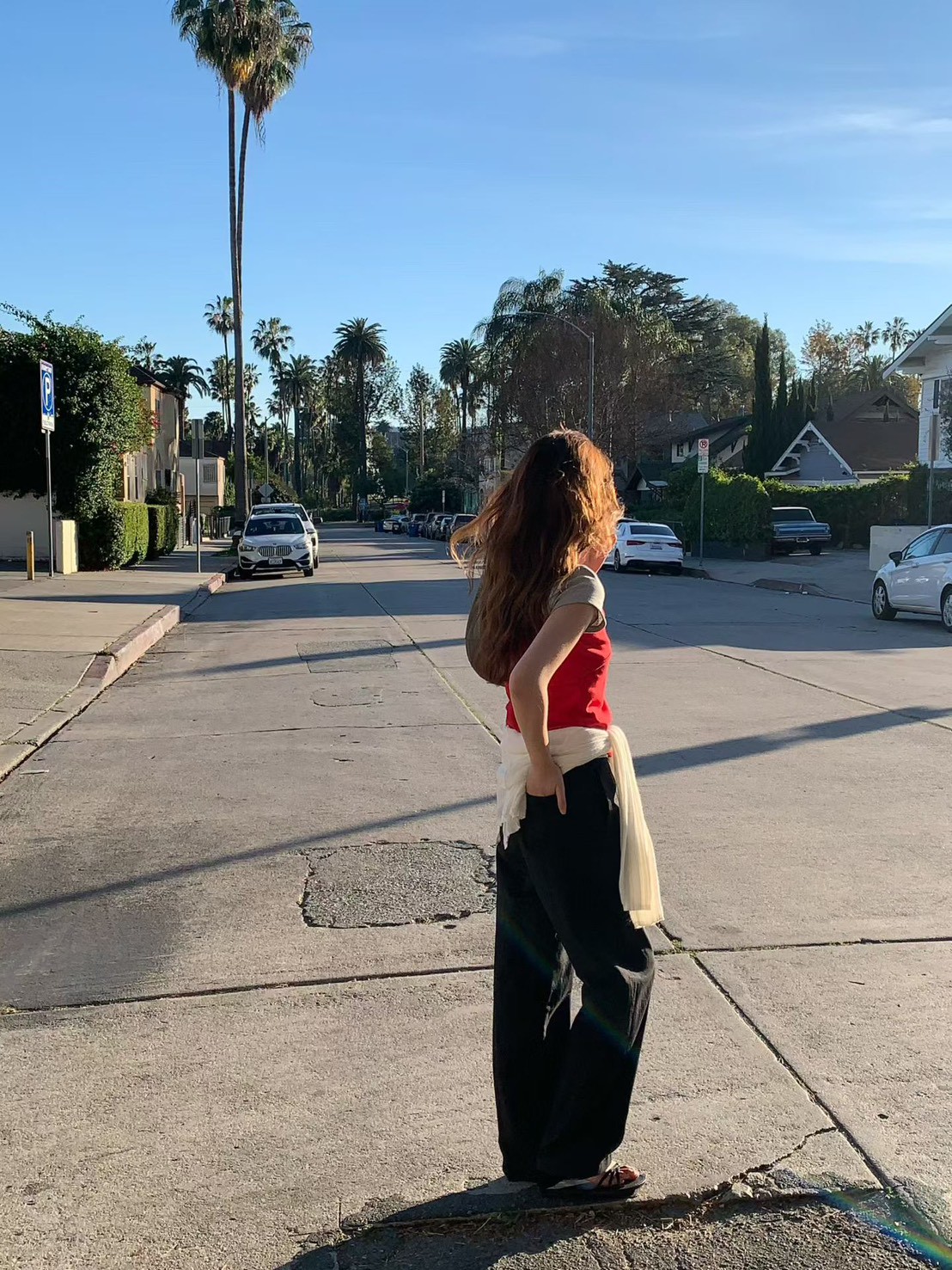 B32.大V家鬆緊腰休閒褲