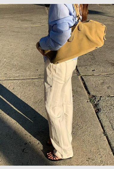 B32.大V家鬆緊腰休閒褲