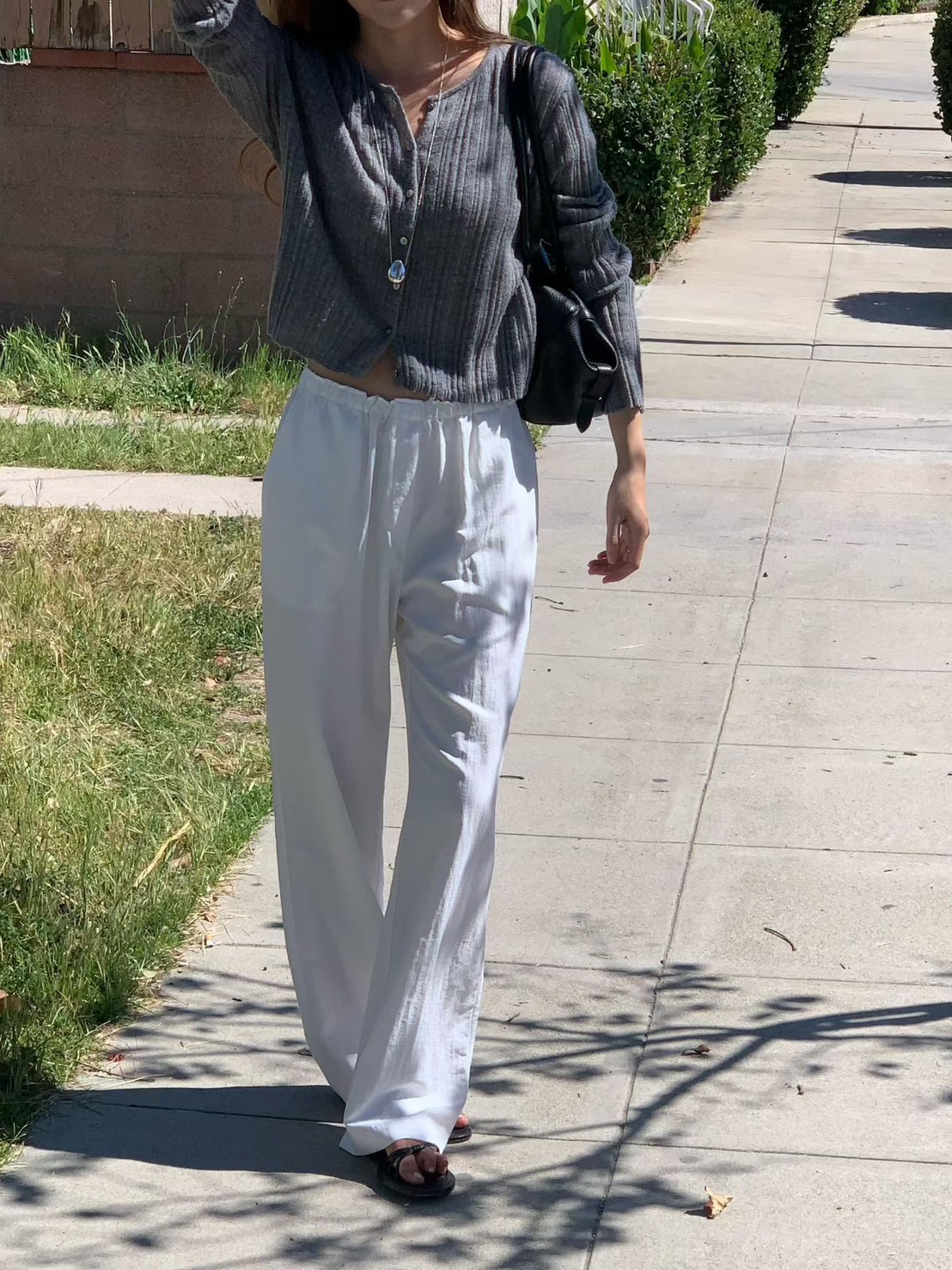 B32.大V家鬆緊腰休閒褲