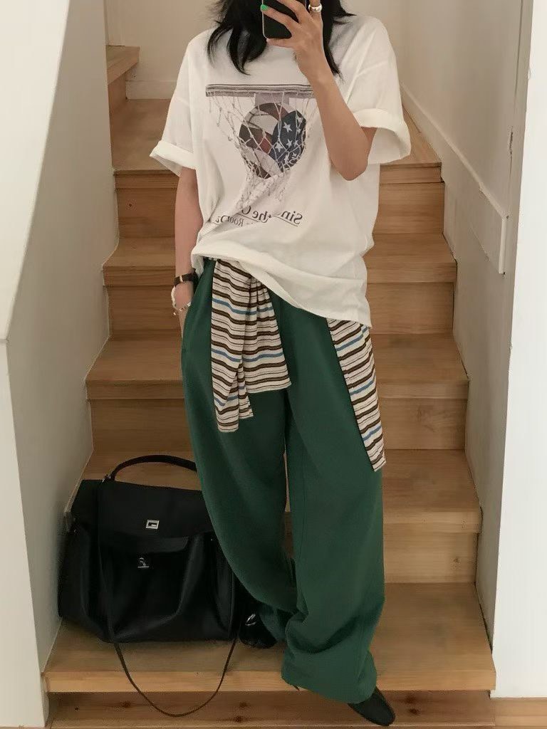 B82.小V家女孩自在休閒褲