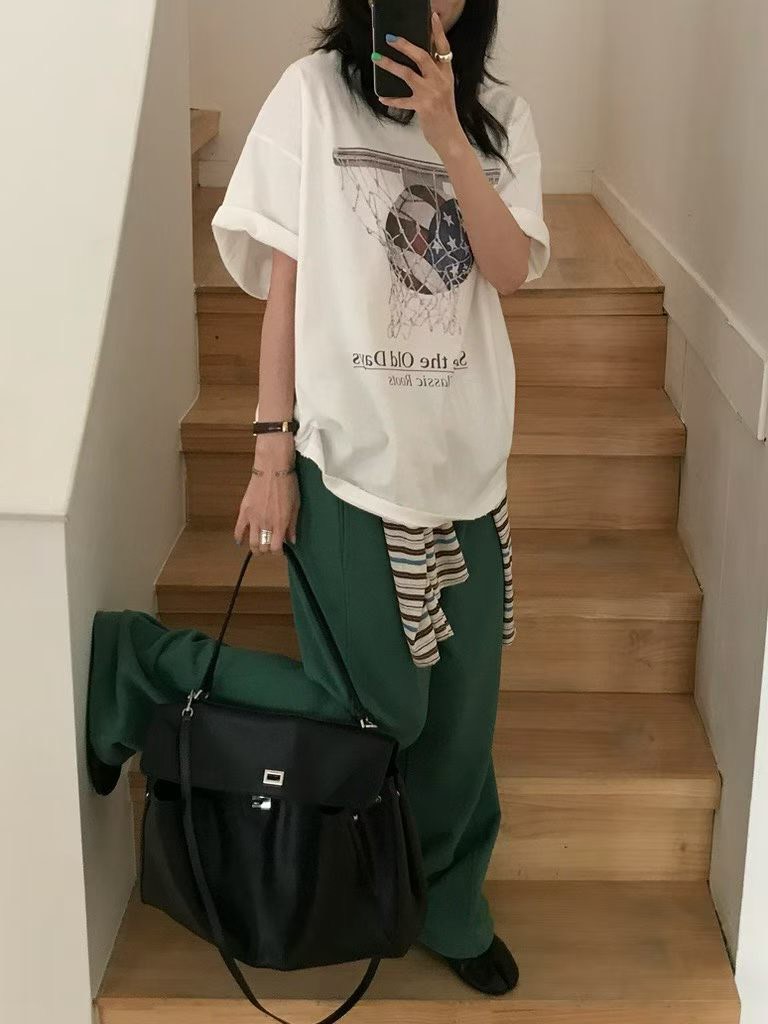 B82.小V家女孩自在休閒褲