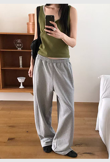 B82.小V家女孩自在休閒褲