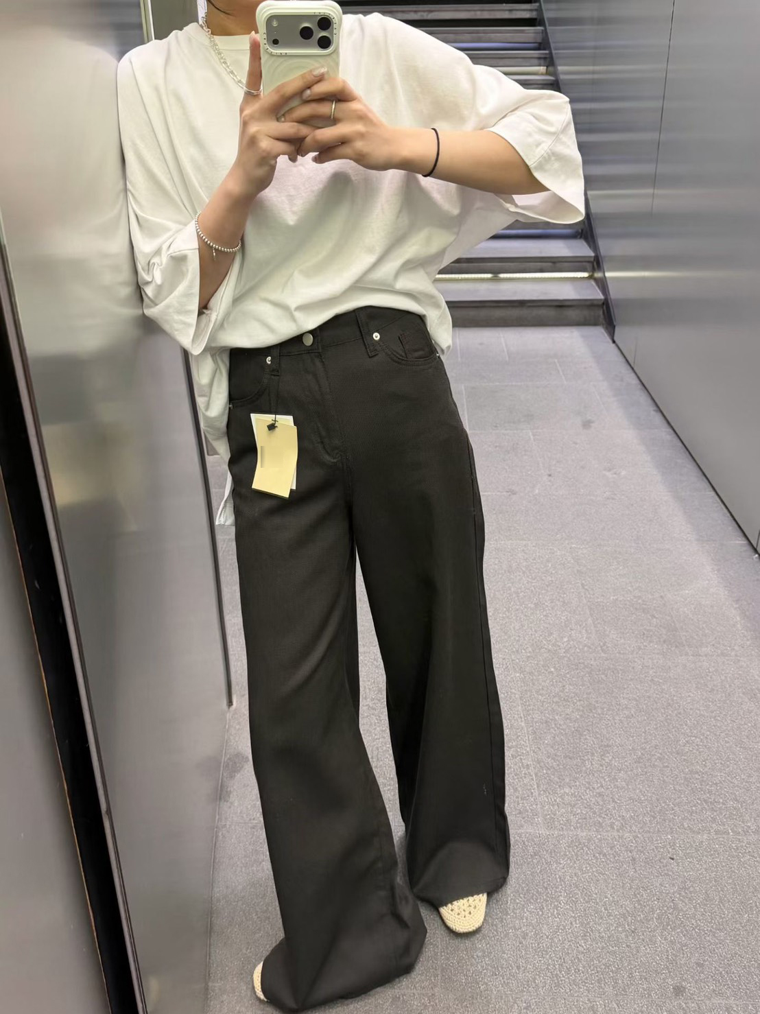A10.夏日顯瘦棉麻直筒長褲