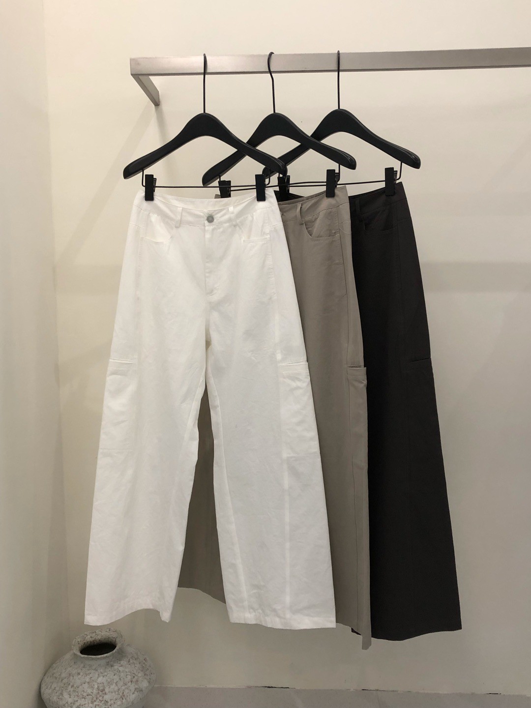 A04.夏日挺版工裝休閒棉褲