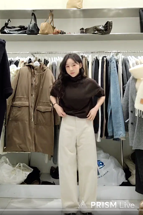 質感家大地側前移繭型長褲