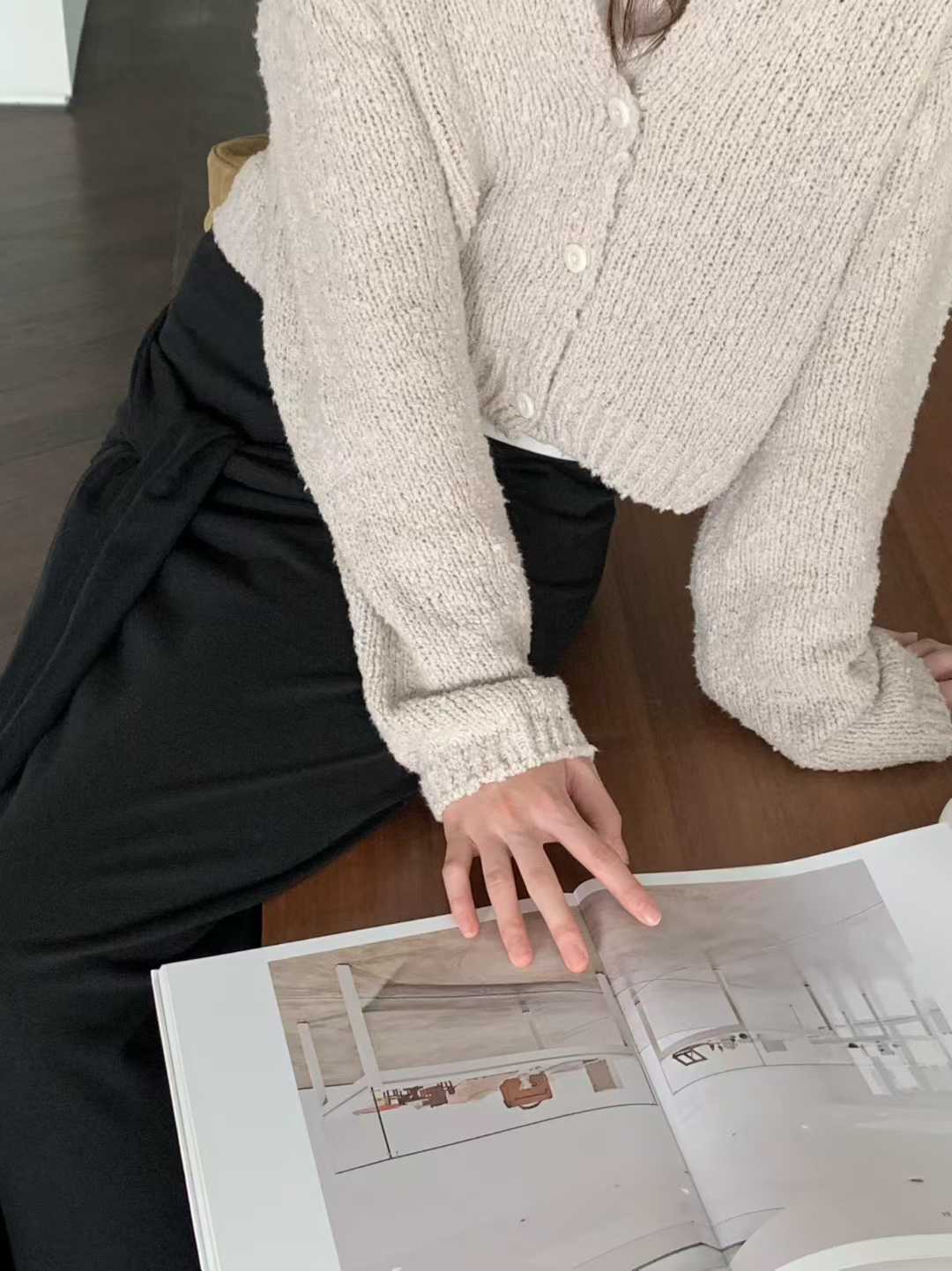 小V家造型綁腰休閒棉裙