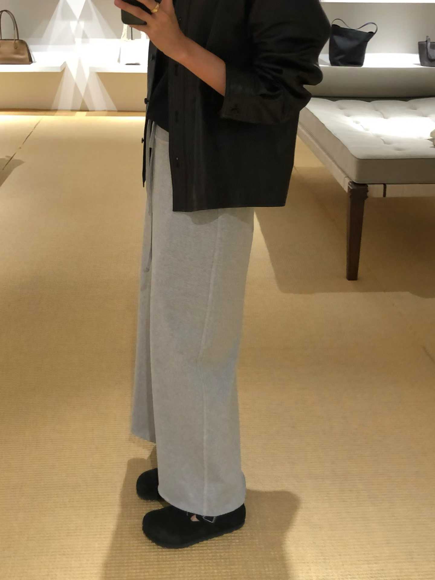 清爽家休閒綁帶瘦瘦裙
