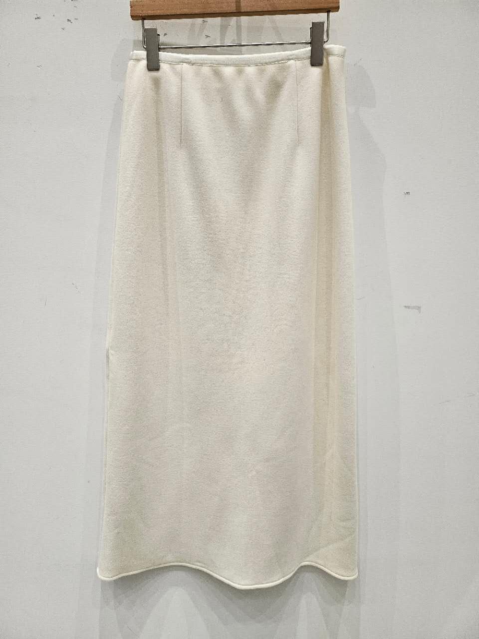 B27.星星家羊毛混紡毛料長裙