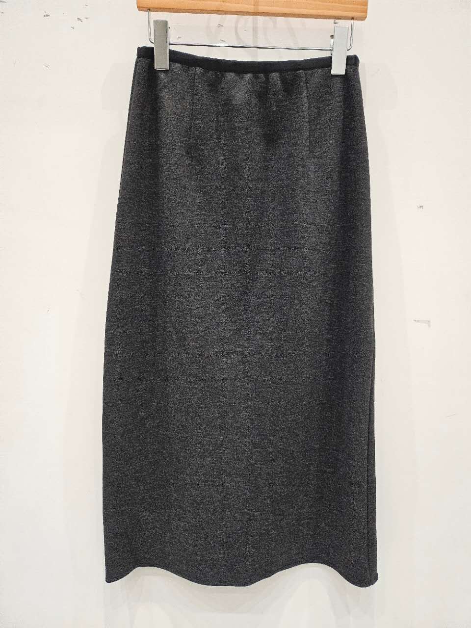 B27.星星家羊毛混紡毛料長裙