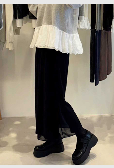 A38.甜美女孩下襬層次仙女裙