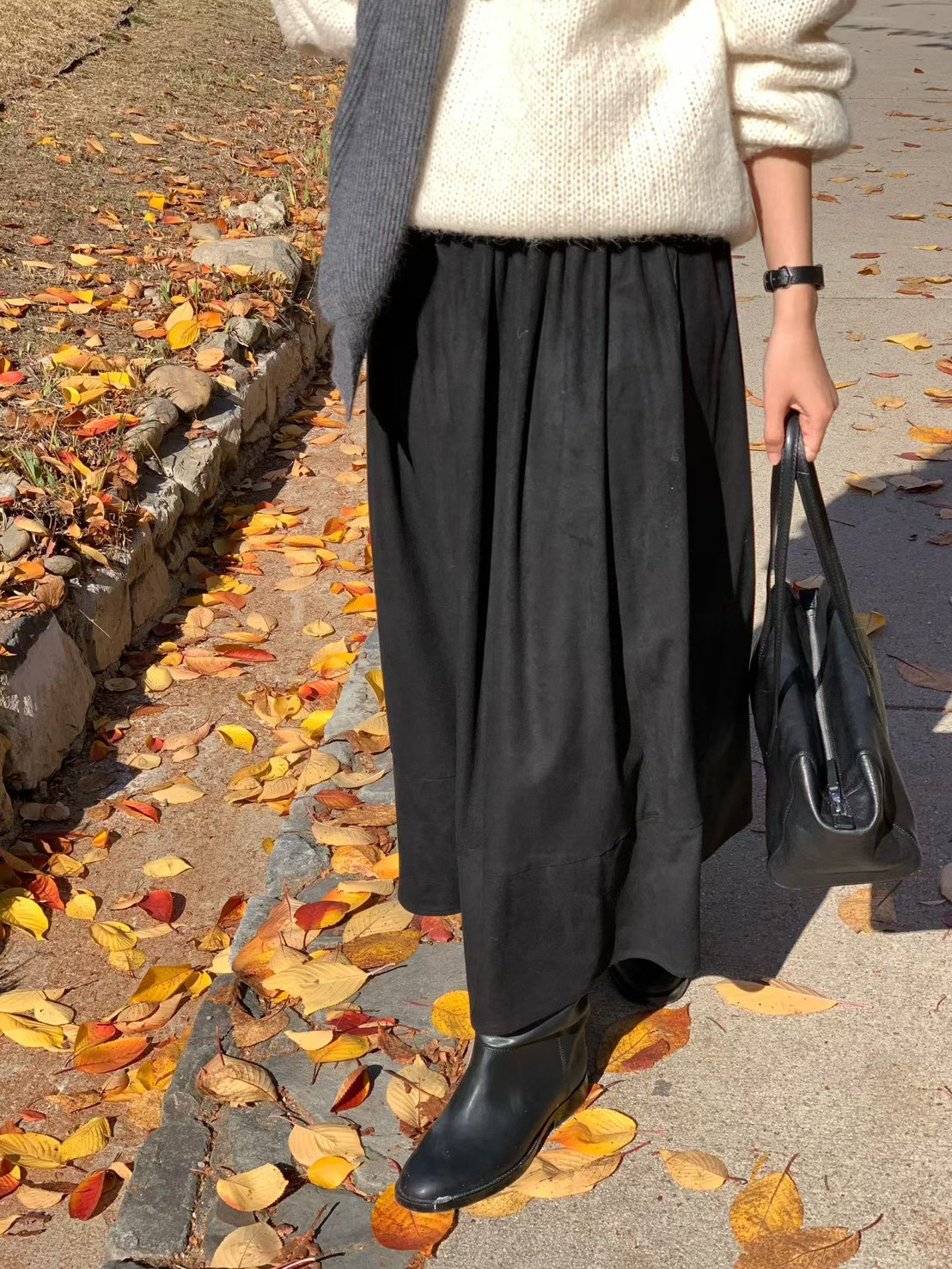 A24.大V家仙氣顯瘦鬆緊長裙