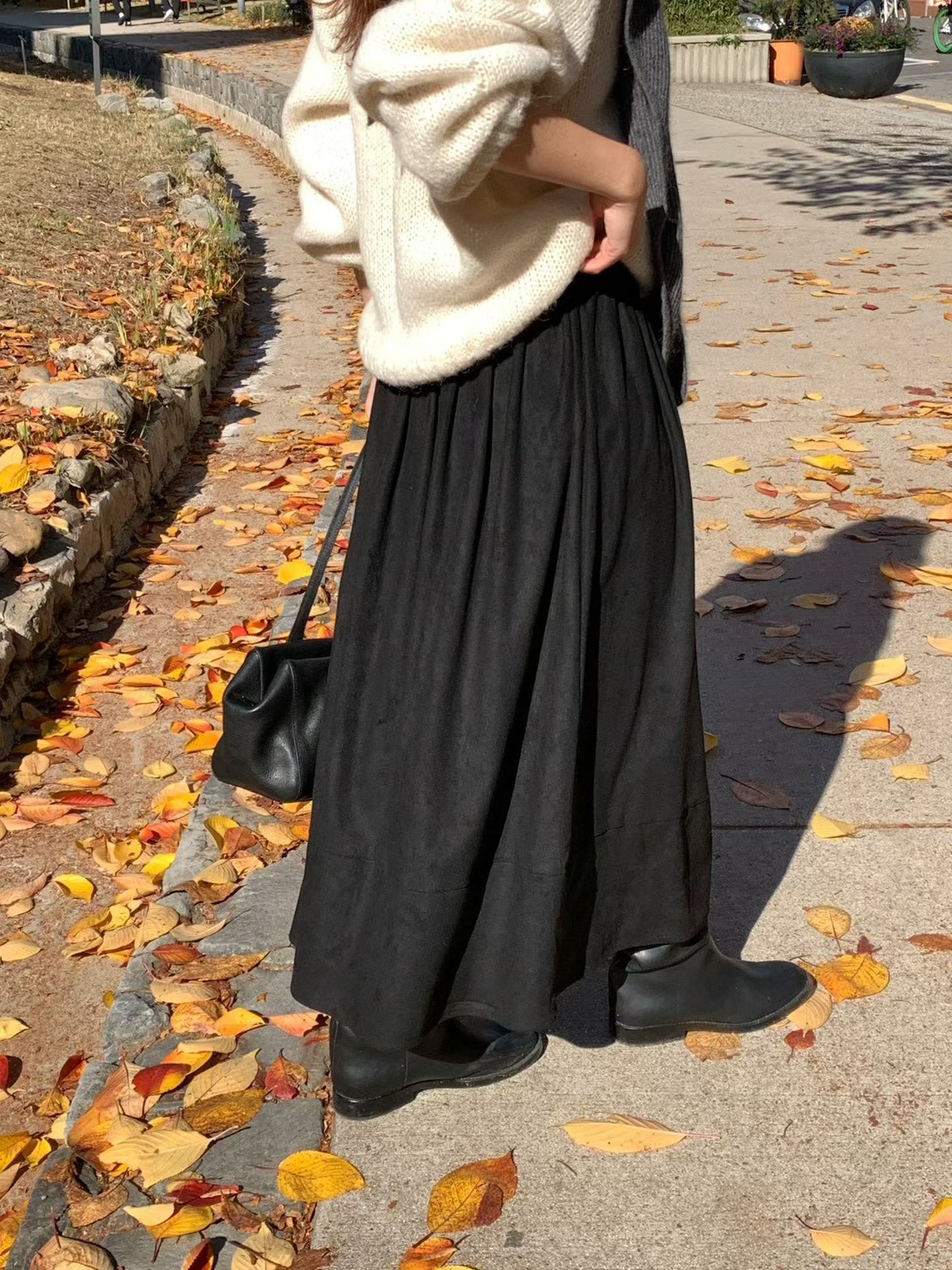 A24.大V家仙氣顯瘦鬆緊長裙