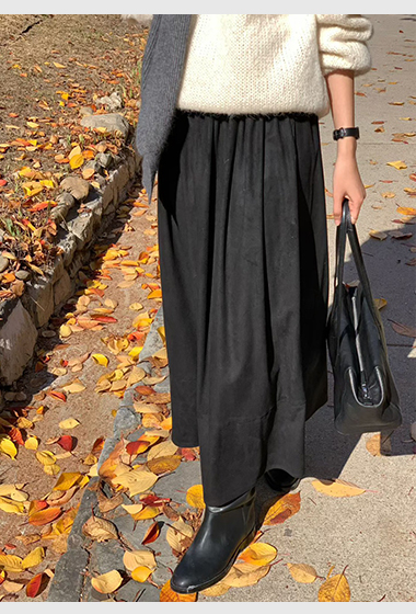 A24.大V家仙氣顯瘦鬆緊長裙