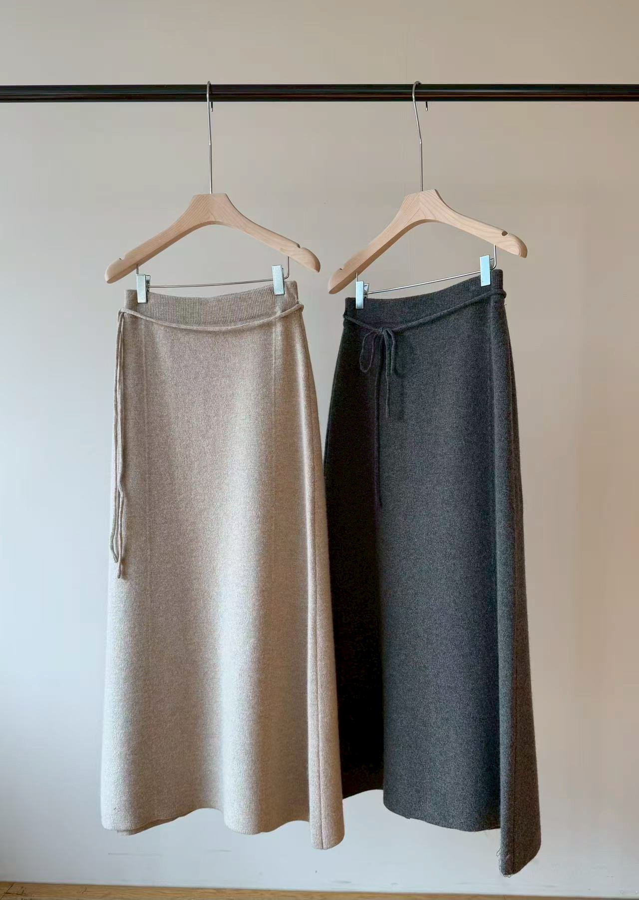 A55.瘦瘦歐膩冬日保暖針織裙