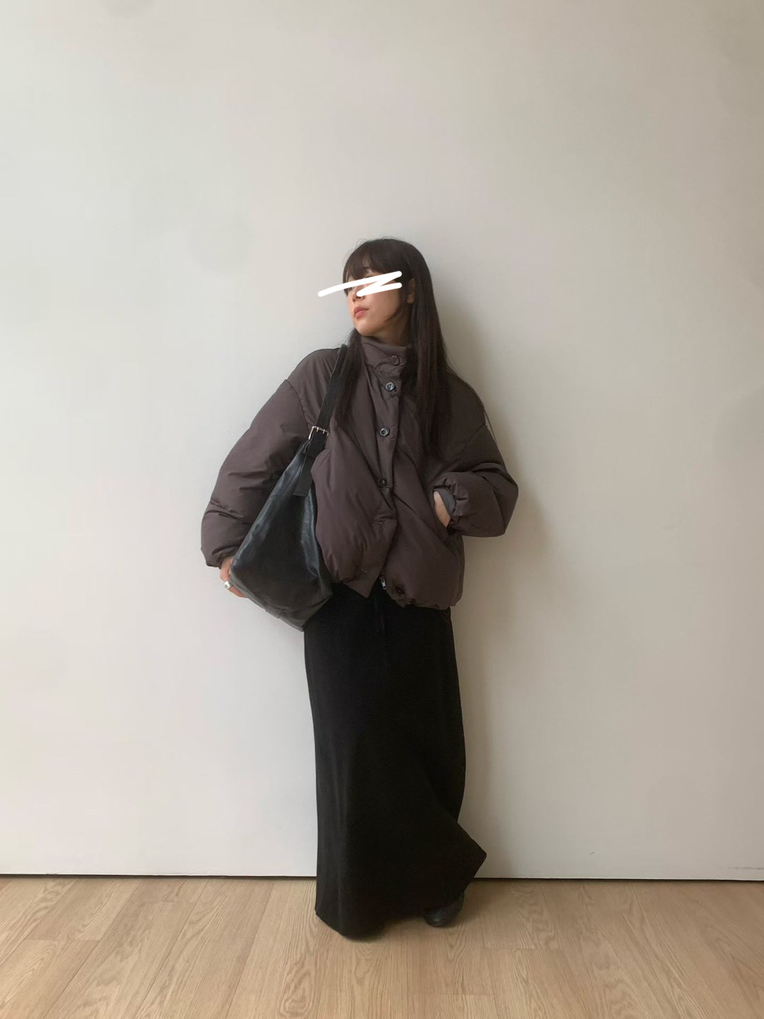 B16.顯瘦舒適鬆緊腰垂墜長裙