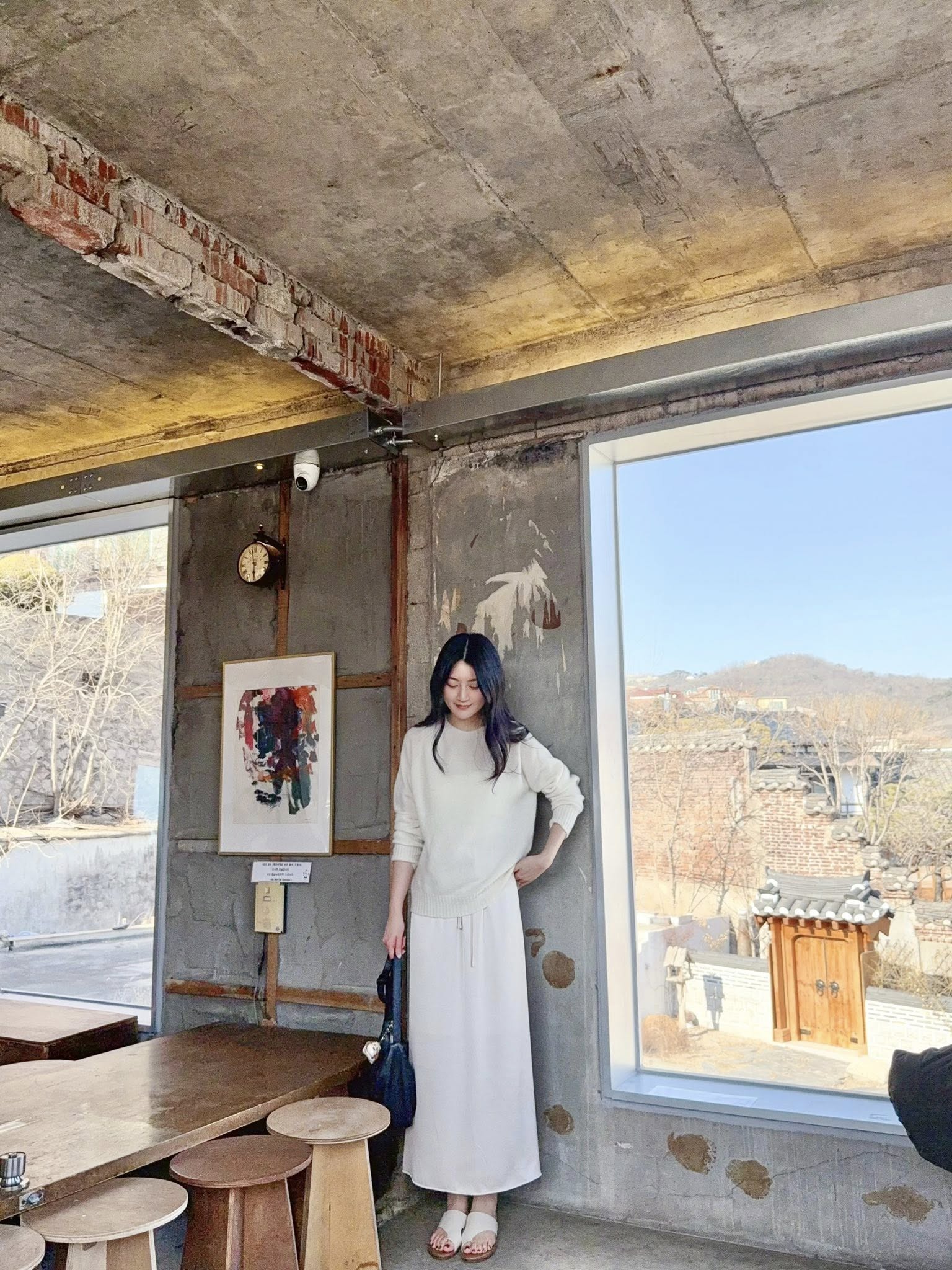 B46.微光澤拉繩修身長裙