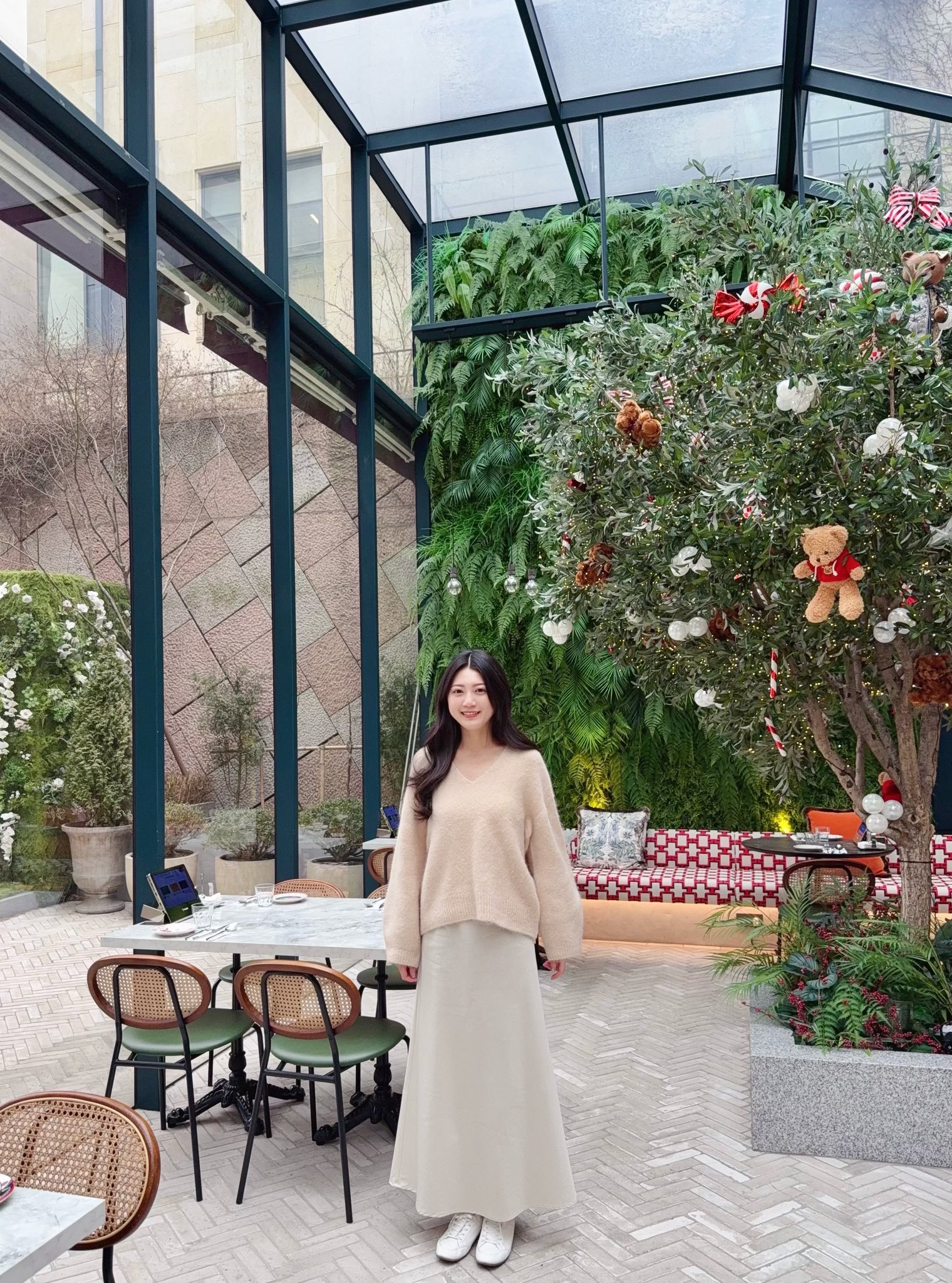 B76.典雅零失誤鬆緊腰銅氨纖維長裙