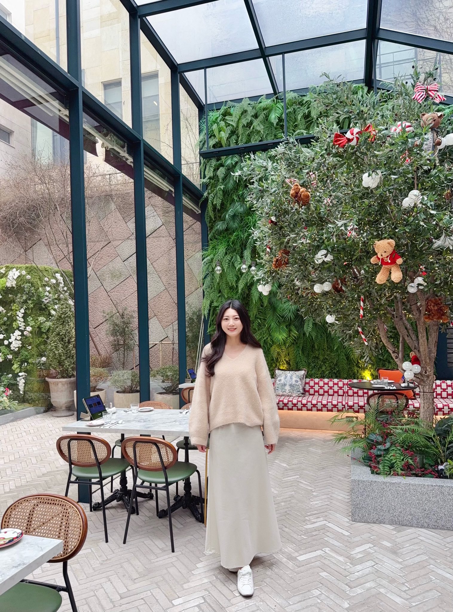 B76.典雅零失誤鬆緊腰銅氨纖維長裙