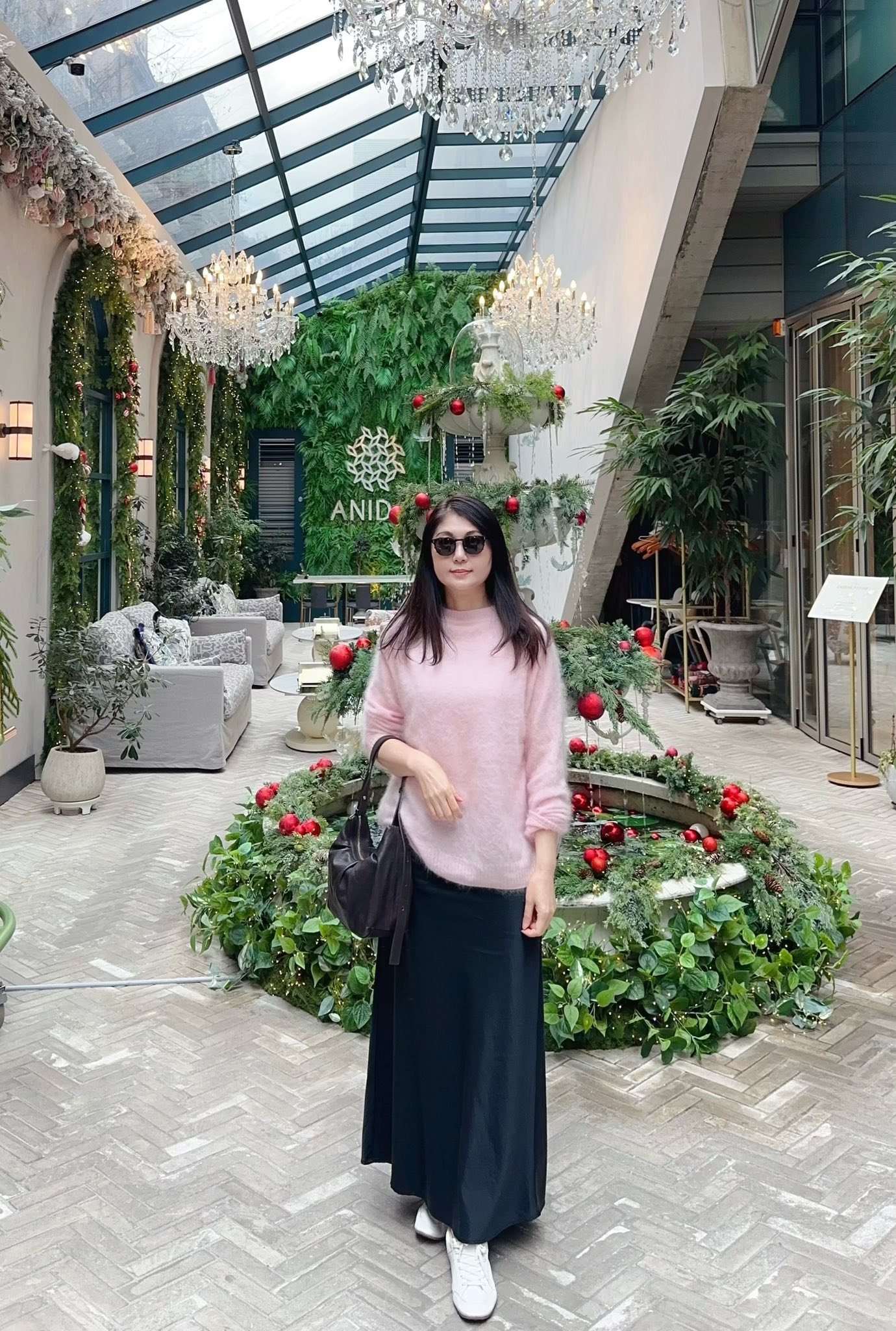 B76.典雅零失誤鬆緊腰銅氨纖維長裙