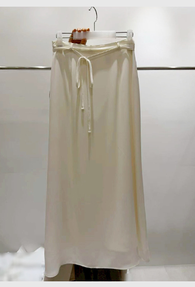 B46.質感家微光澤氣質加分長裙