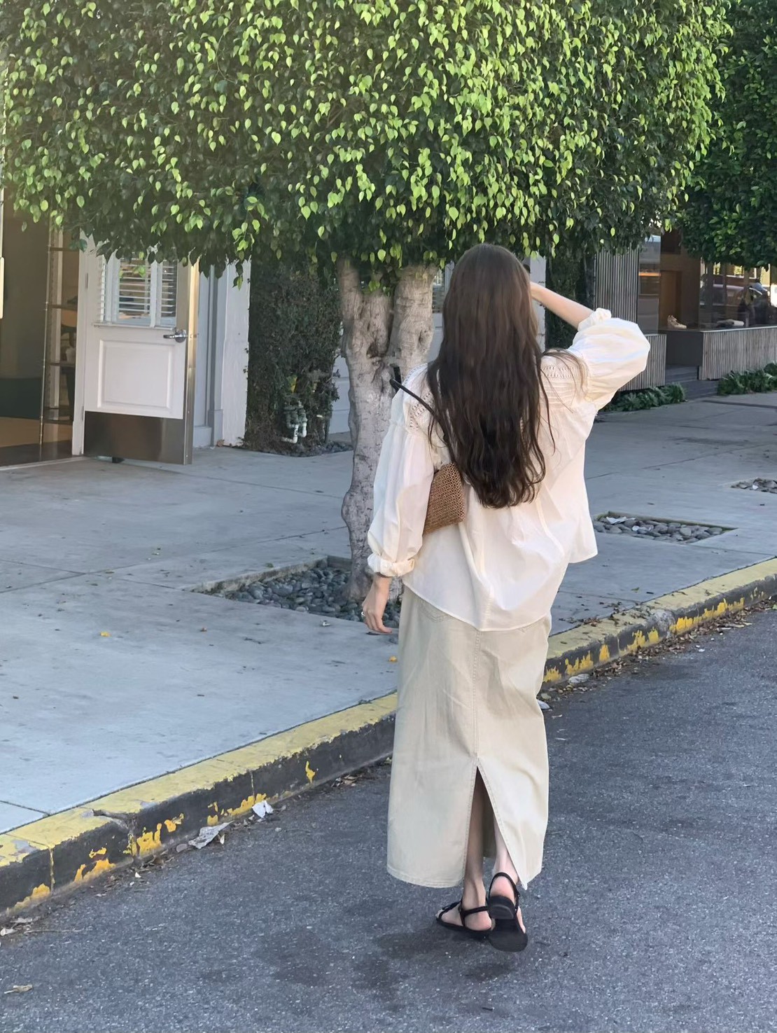 B59.日常推薦修身A字裙