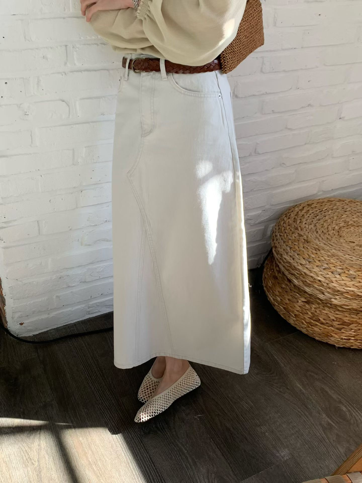 B59.日常推薦修身A字裙