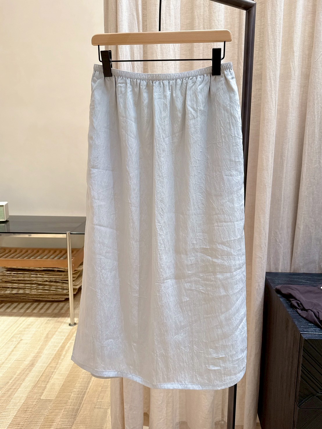 A68.氣質優雅光澤裙