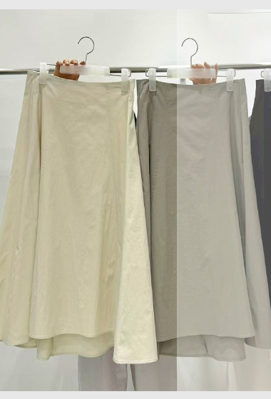 A22.質感家氣質修身A字傘裙